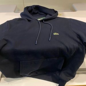 Navy Lacoste hoodie
